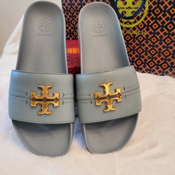 ⭐️LAST ONE⭐️SIZE 8🎉HOST PICK!🥳 NEW! TORY BURCH EVERLY ANATOMIC CLOUD SLIDE - Picture 7 of 15